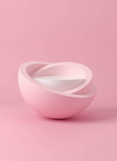Half circle illustration