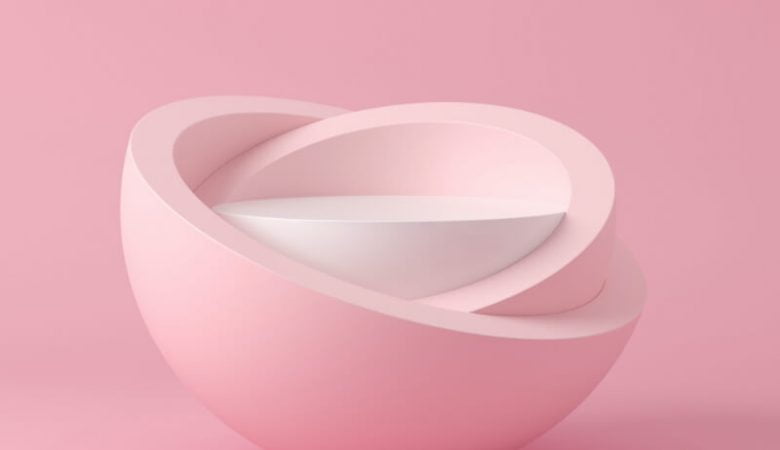 Half circle illustration